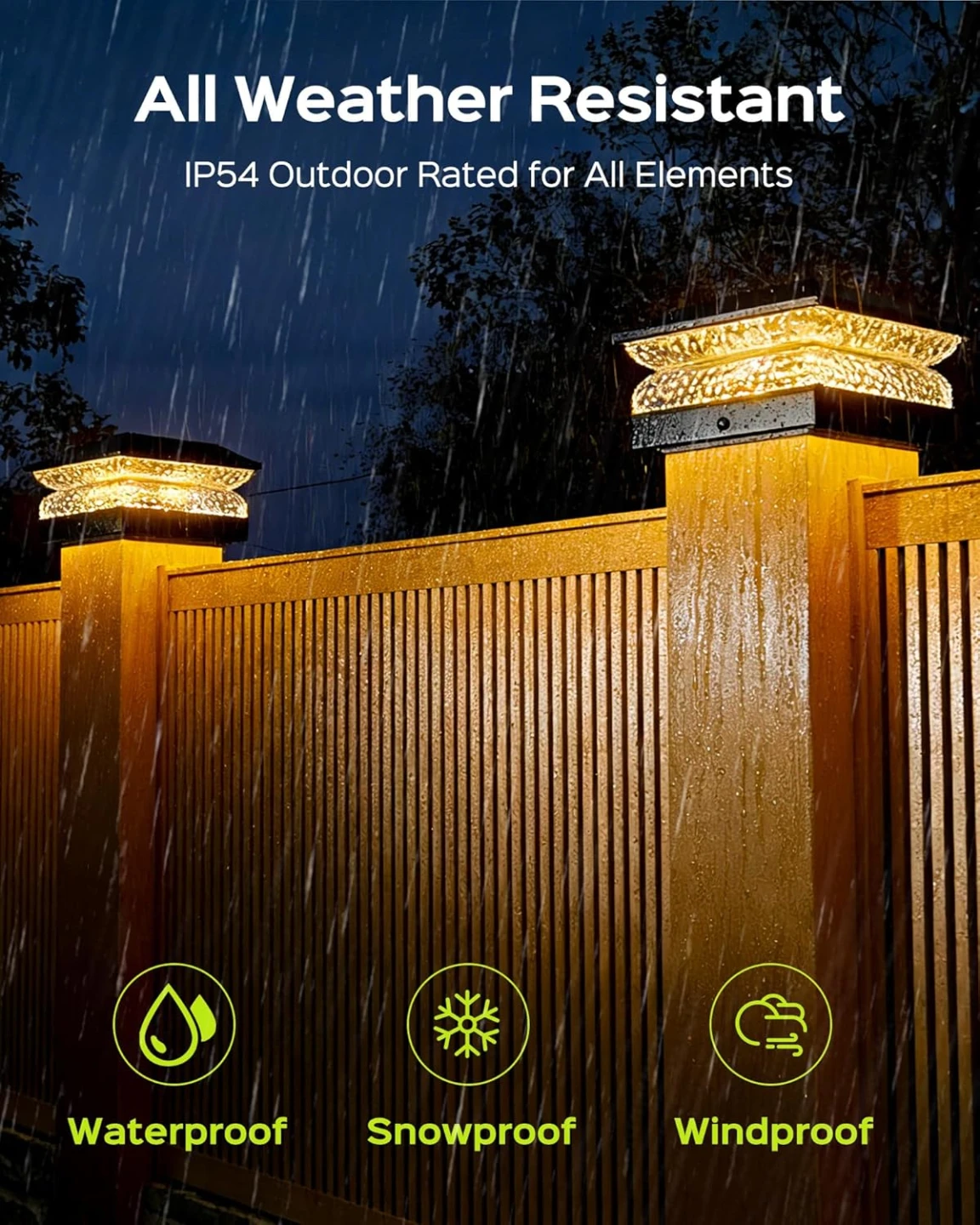 Solar Post Cap Lights 4 Pack - photo 5