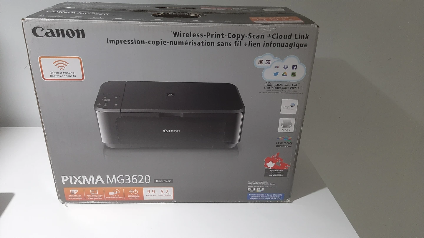 Canon PIXMA MG3620 Wireless All-in-One Printer