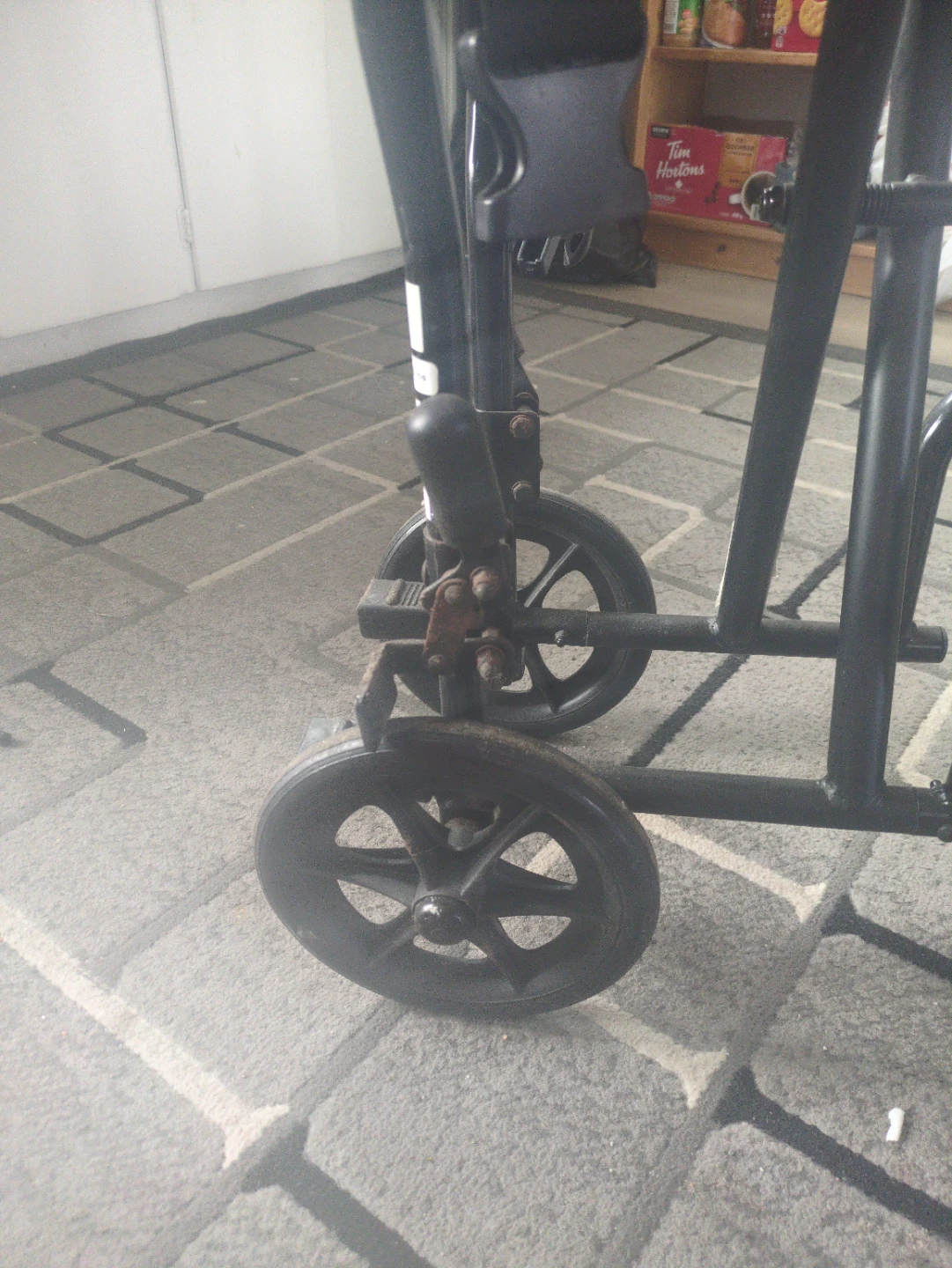 Black Transport Wheelchair - Ultra Light - photo 4