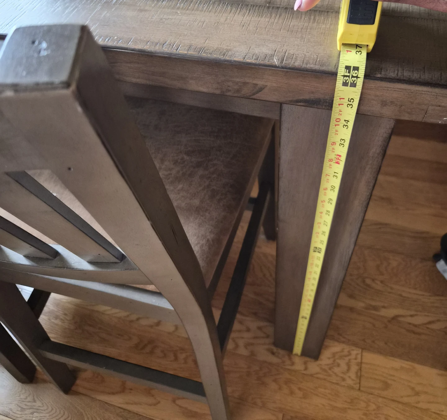 Square Dining Table and Chairs Set - photo 5