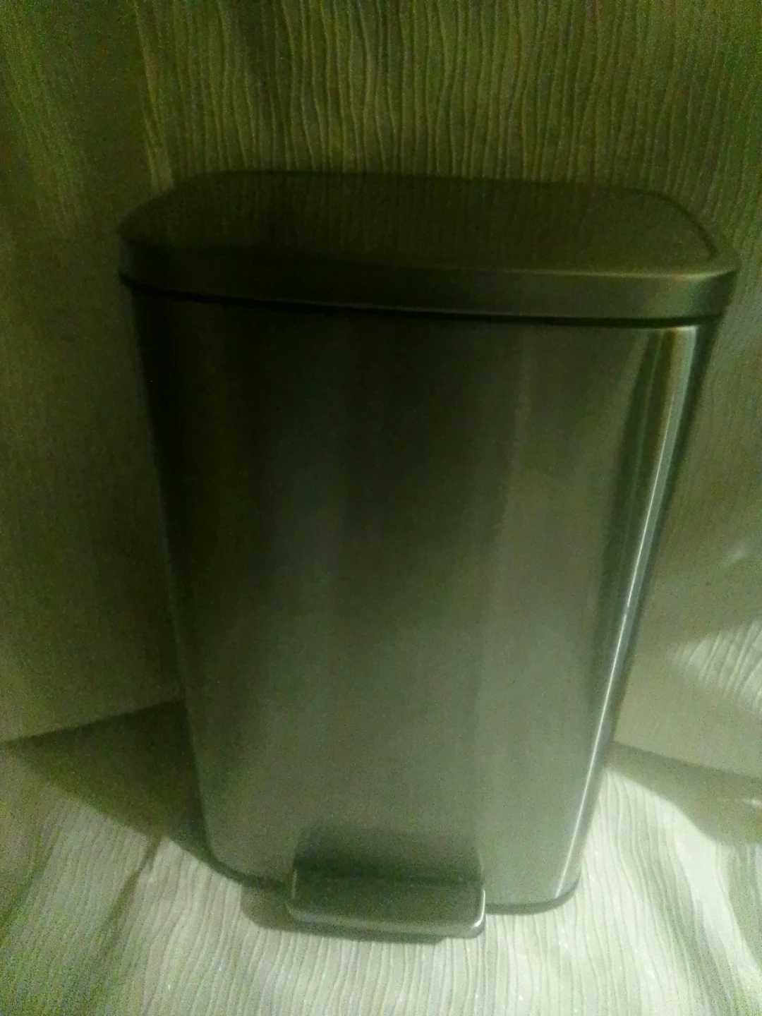 Stainless Steel Step Trash Can