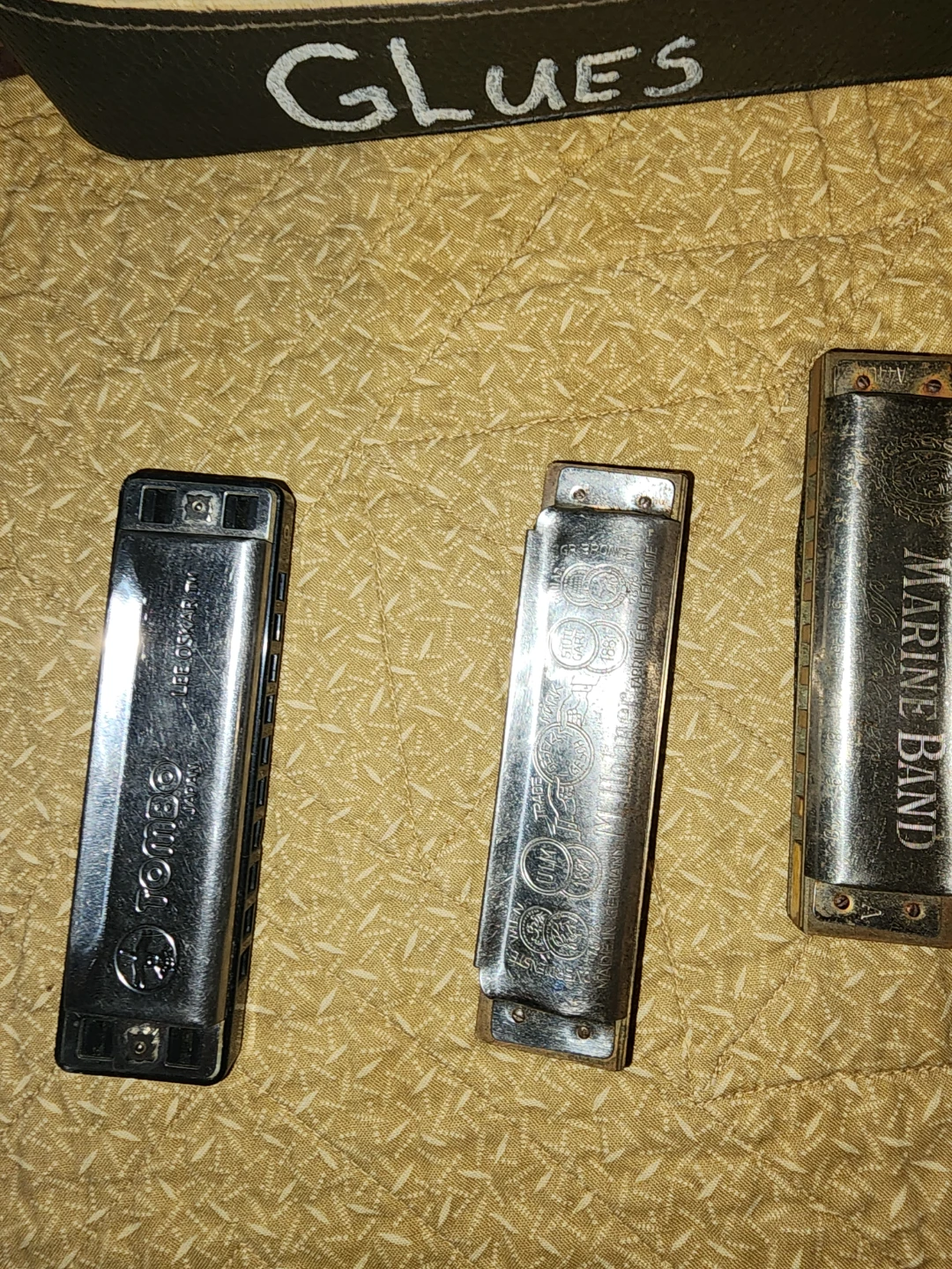 Assorted Harmonicas and Hohner Chrometta 12 Harmonica Case - photo 2