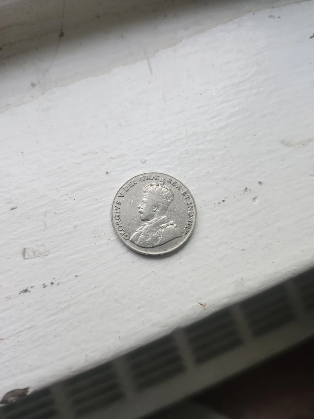 1929 Canada Five Cents Coin