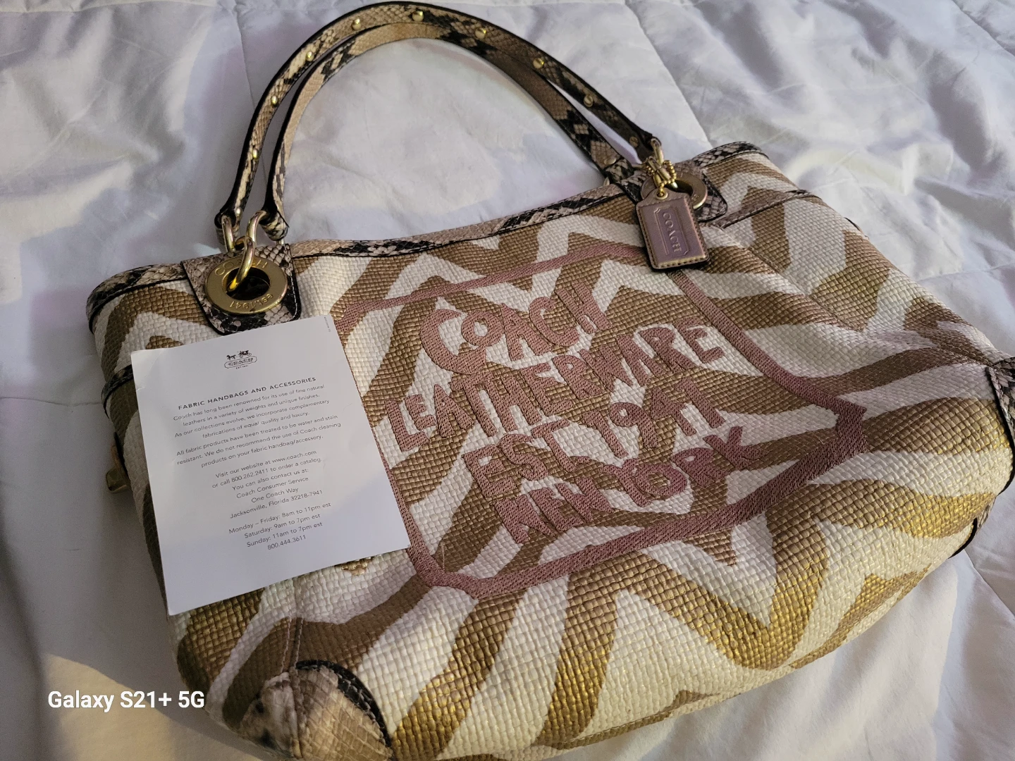 Coach Leatherware Satchel Bag