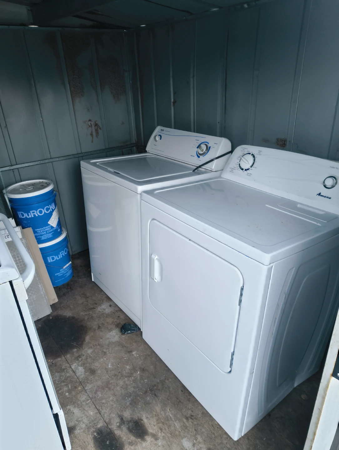 Washer, Dryer and Stove
