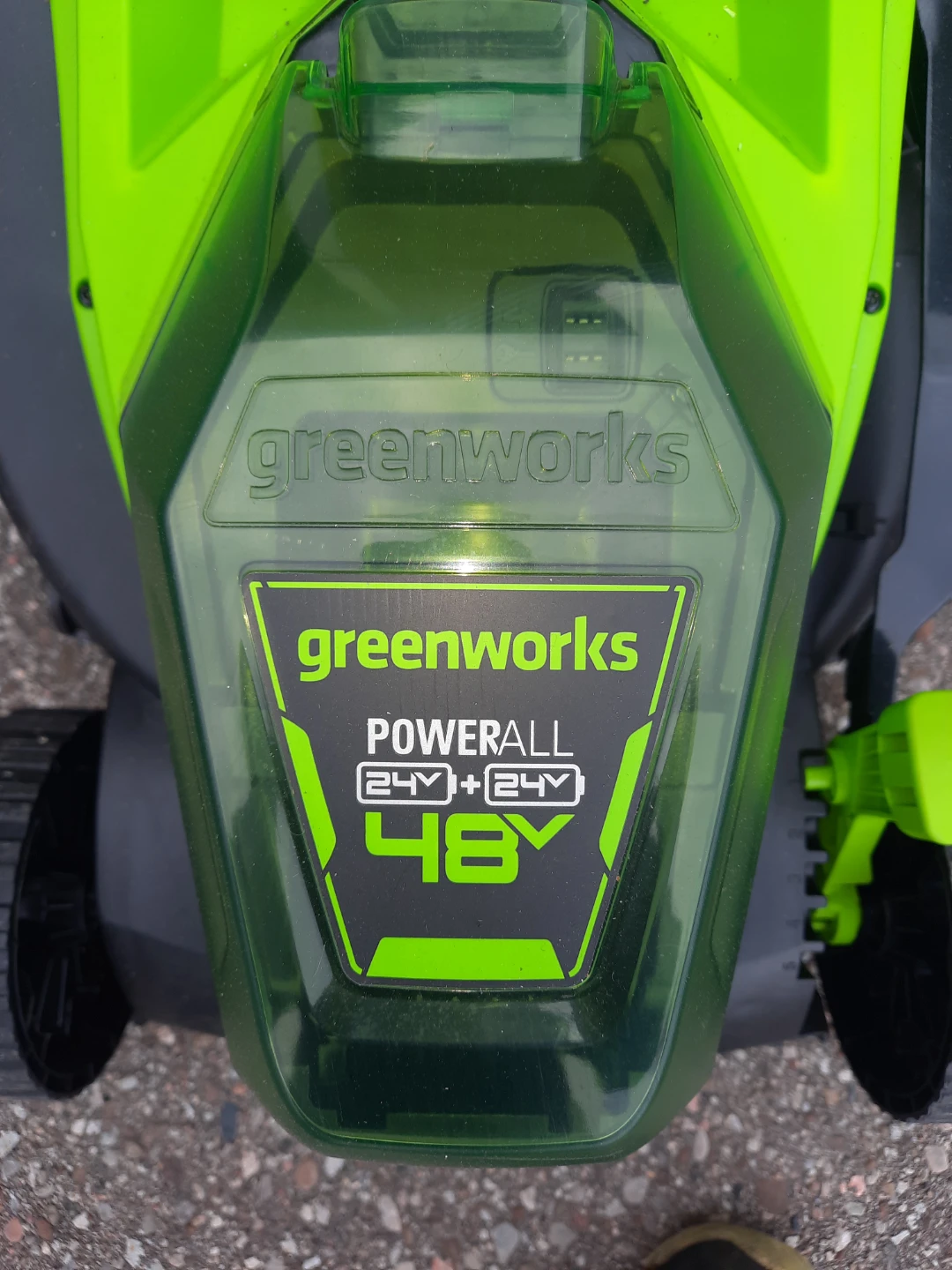 Greenworks 14" 48V Electric Lawnmower - photo 4