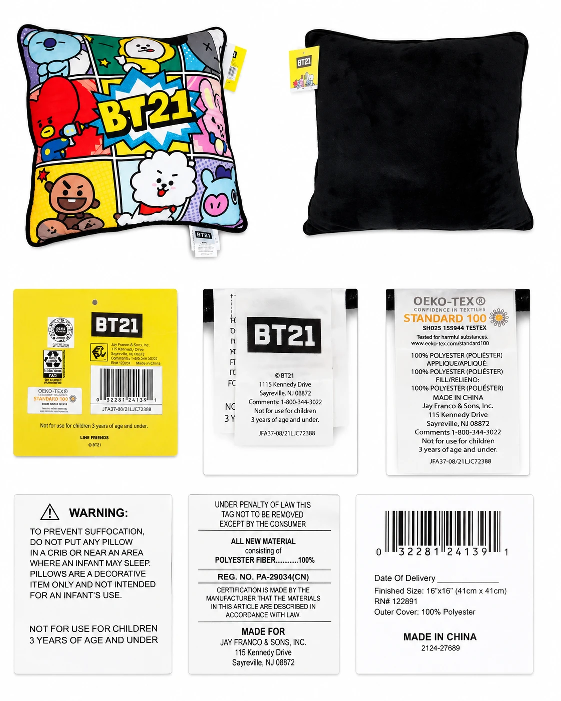 BT21 BTS Pillow New With Tags - photo 2