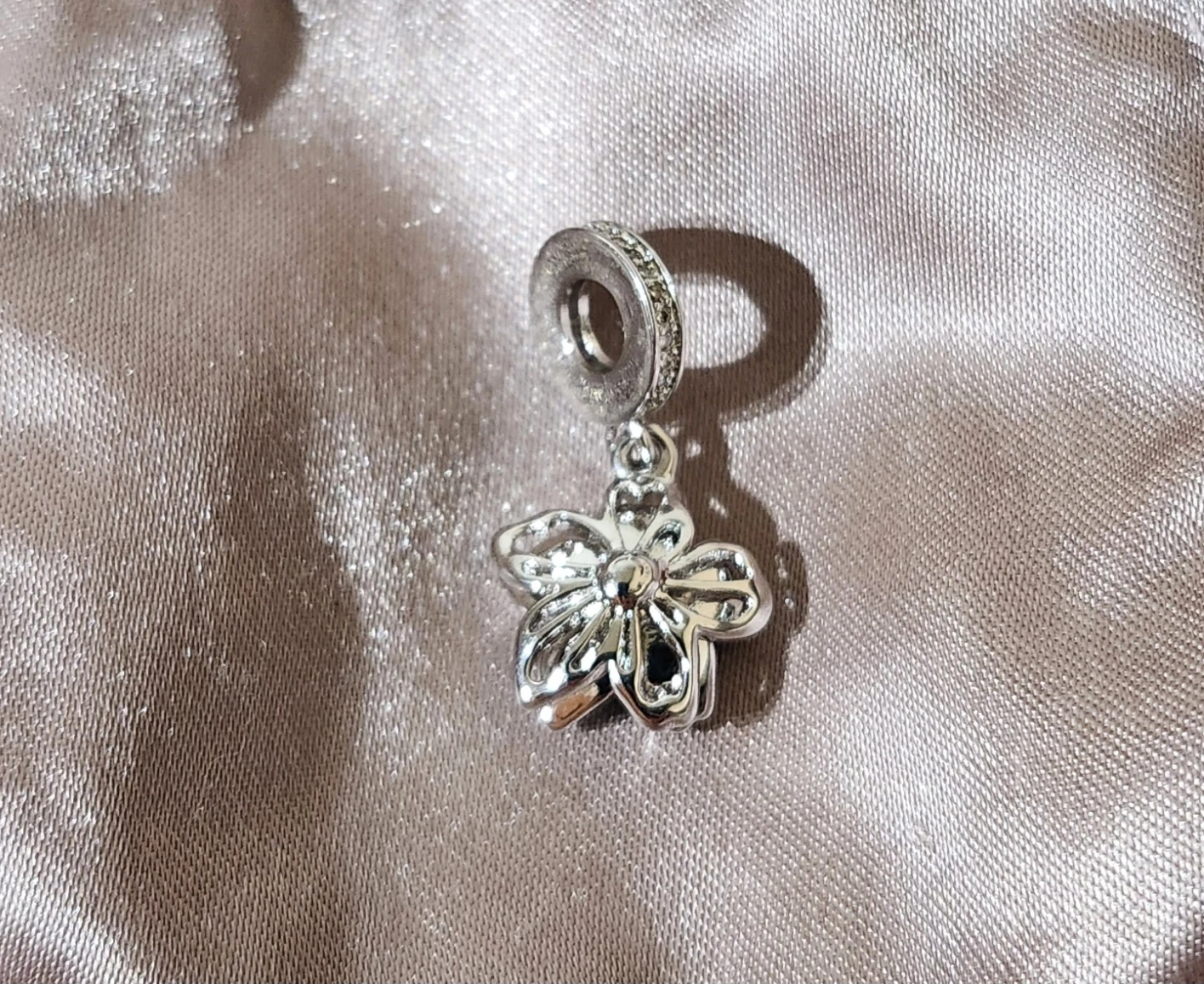 Blue Flower Dangle Charm - photo 2