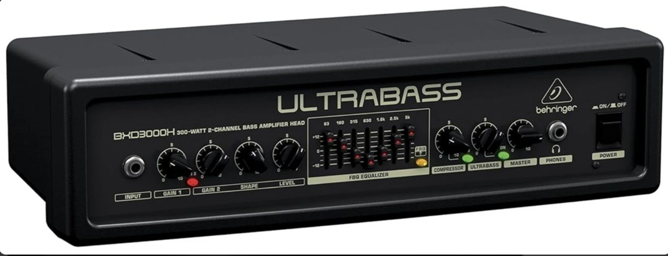 Behringer Ultrabass BXD3000H 300-Watt 2-Channel