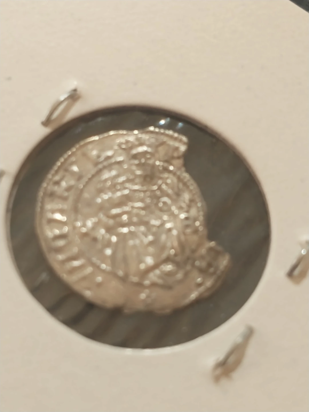 Ferdinand I 1535 K-B Silver Denar Coin - photo 4