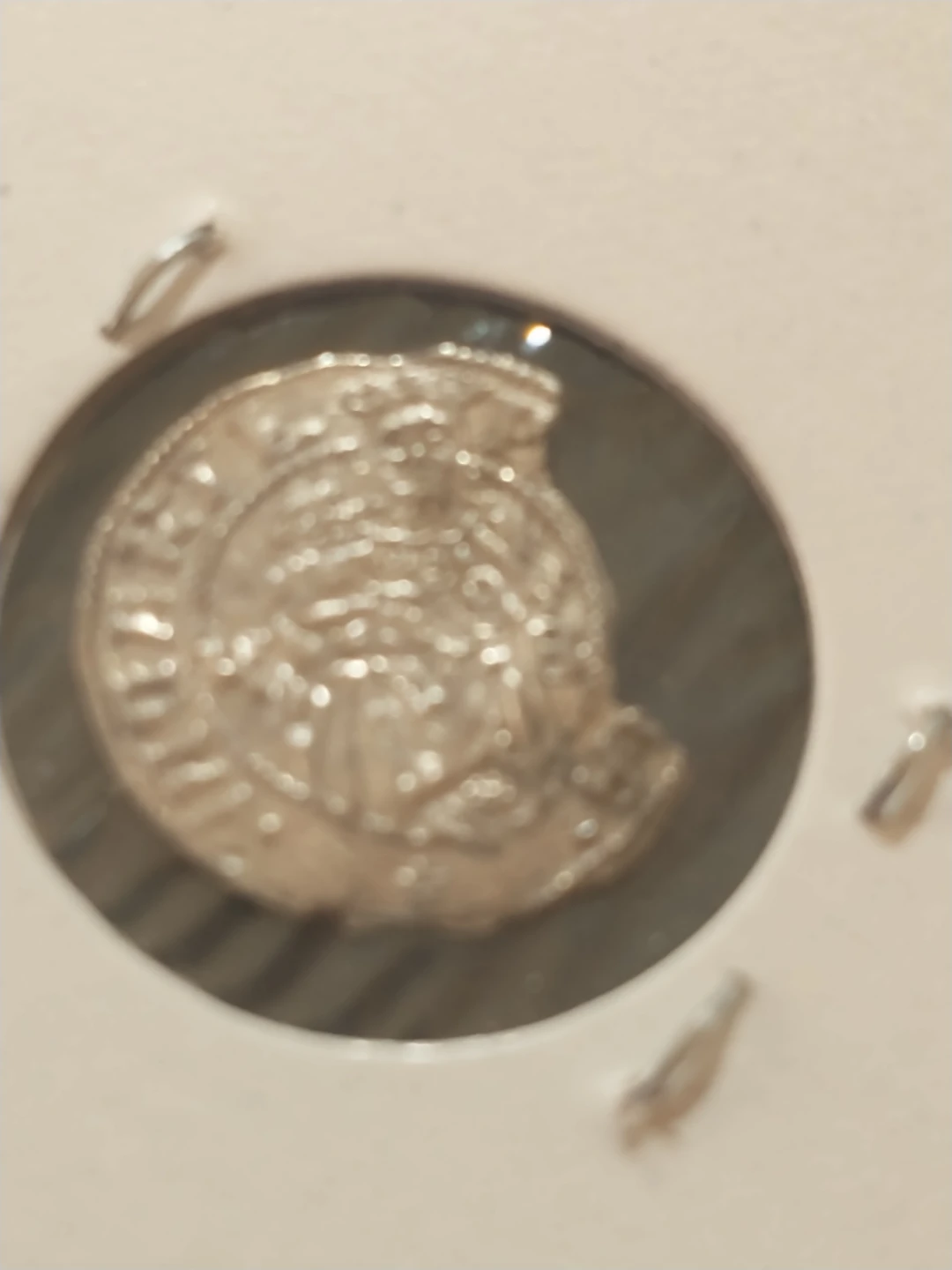 Ferdinand I 1535 K-B Silver Denar Coin - photo 5
