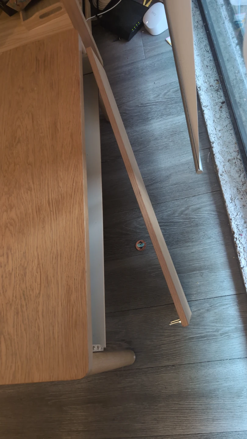 Wooden Coffee Table with Drawer - photo 2
