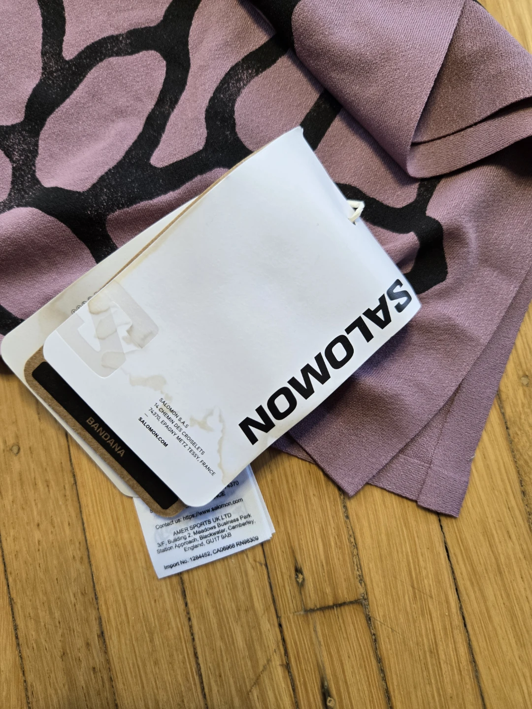 Salomon Bandana Gravel Graphic - Dusky Orchid - photo 3