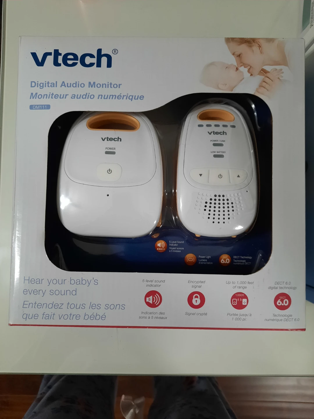 VTech DM111 Digital Audio Baby Monitor