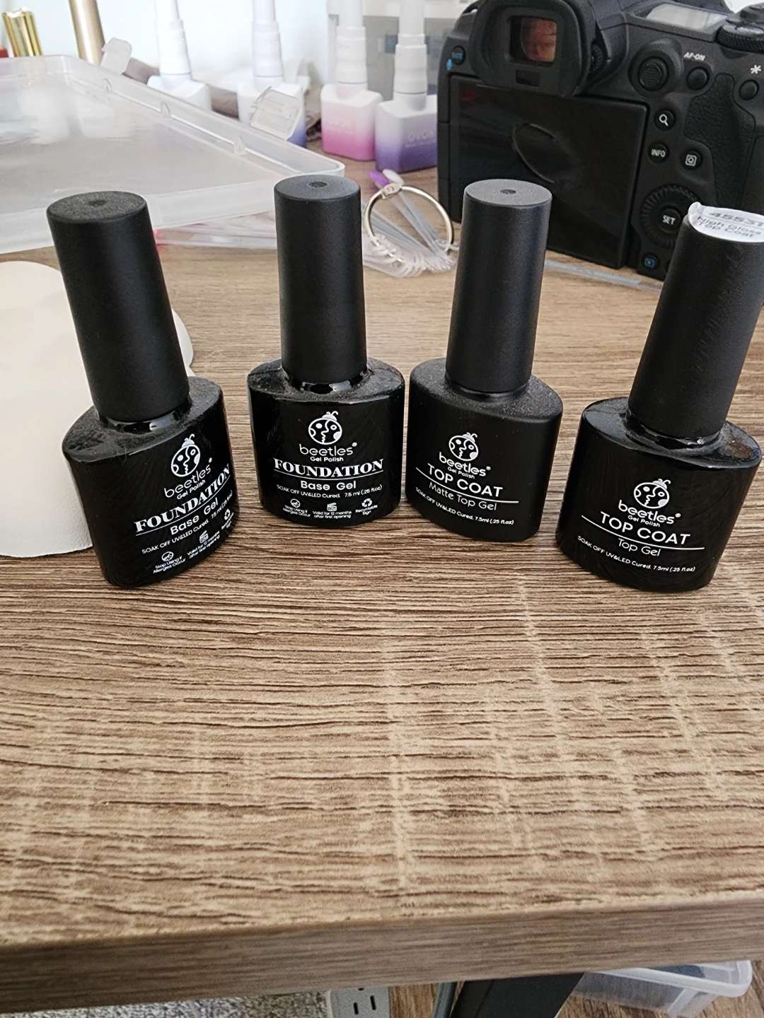 Beetles Gel Polish Set - Base Coat & Top Coat - photo 2