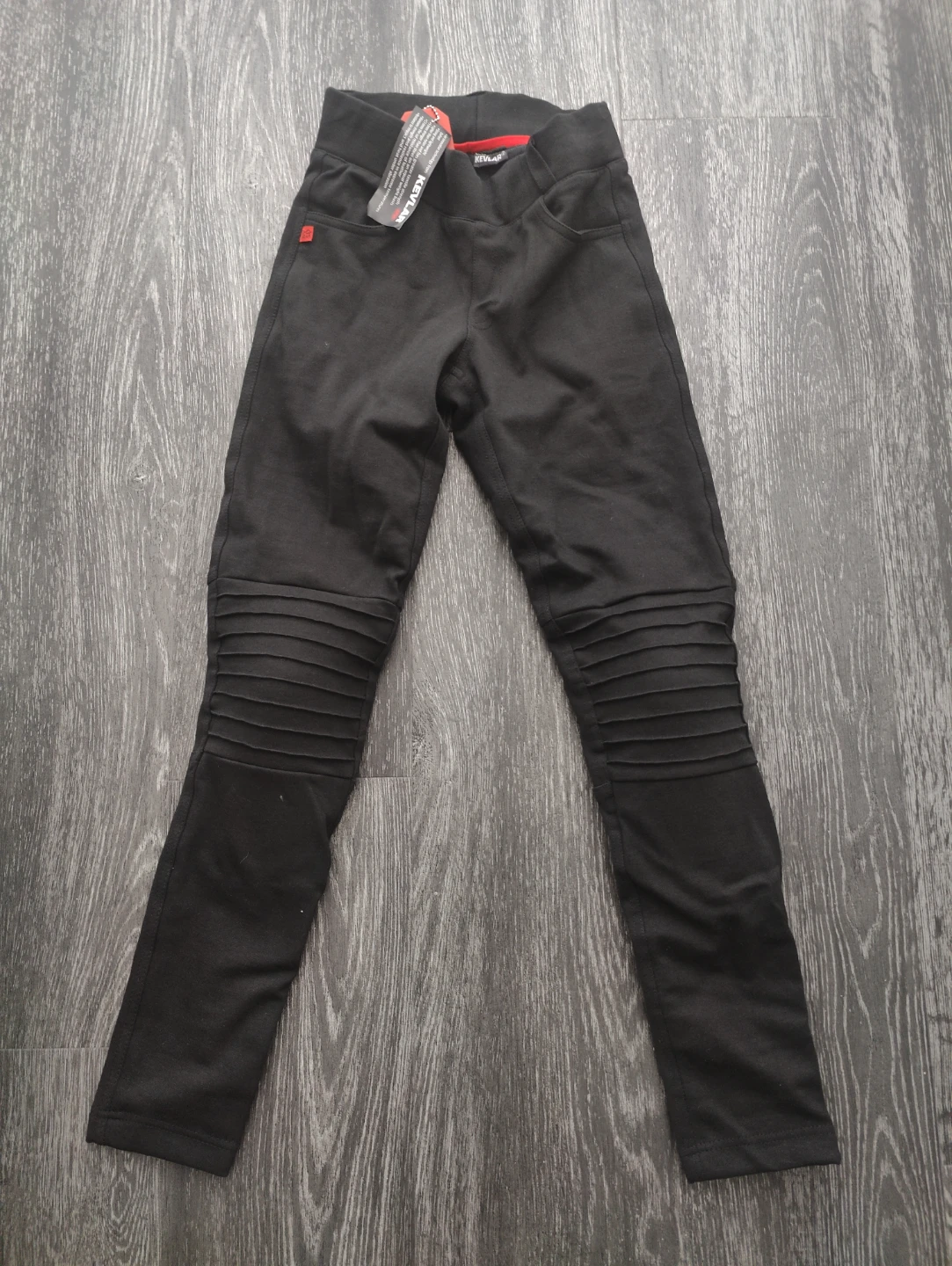 KEVLAR Black Moto Pants