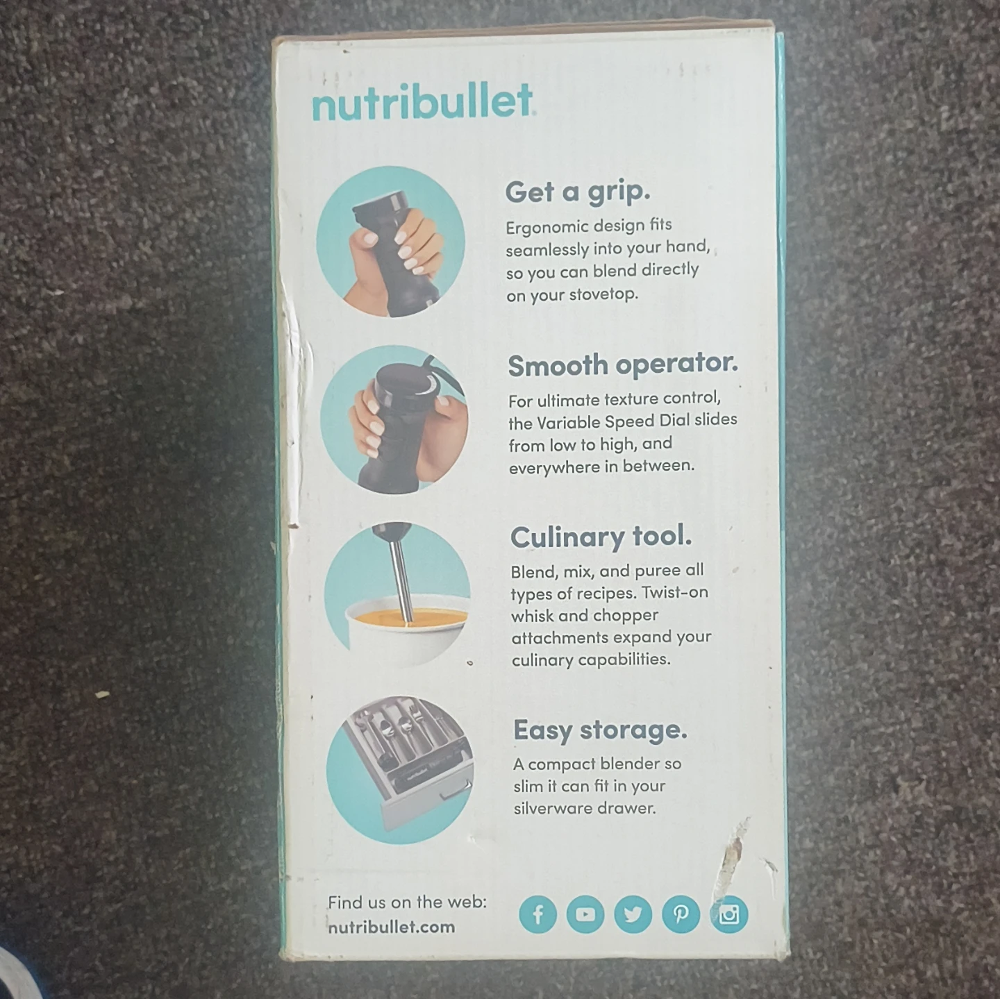 NutriBullet Immersion Blender - photo 4