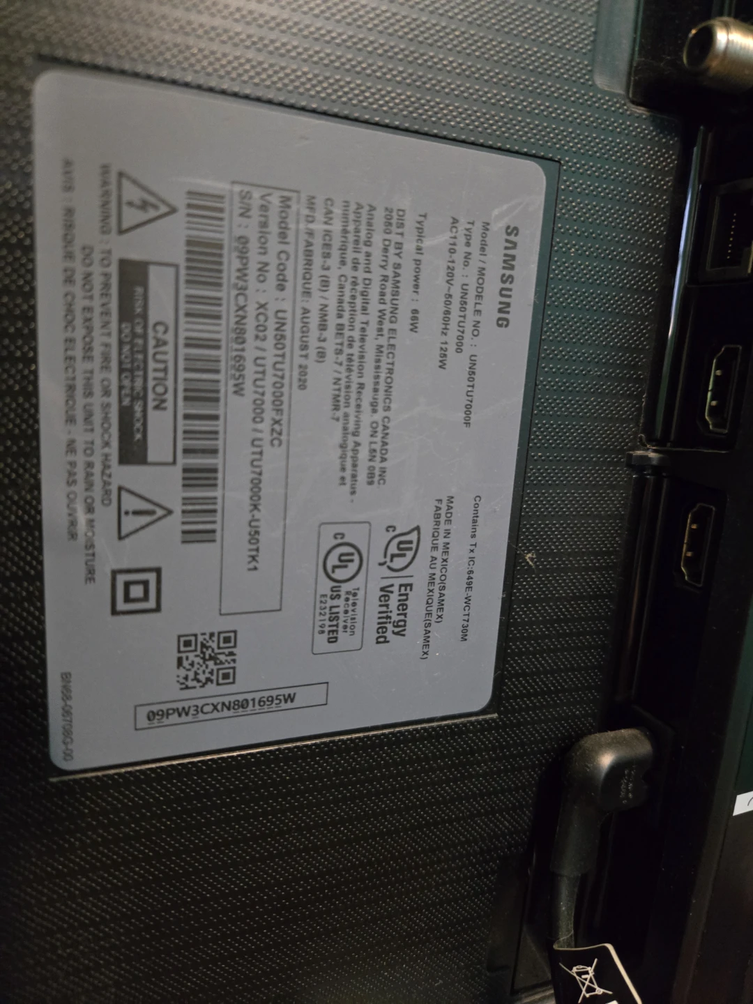 Samsung 50 inch   Smart TV - photo 2
