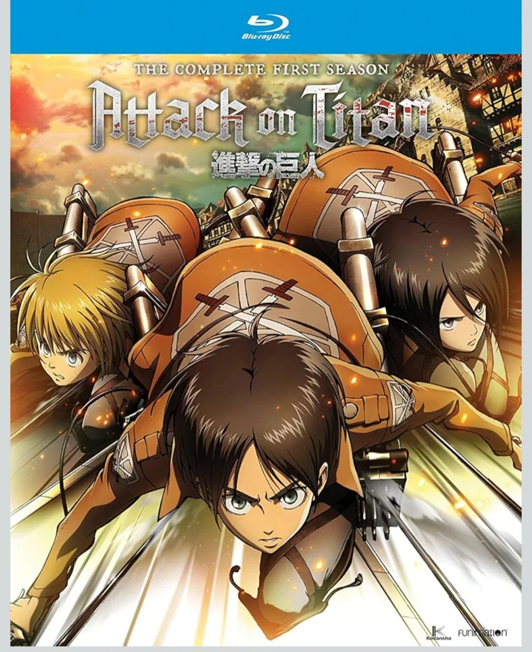 Attack on Titan: The Complete First Season Blu-ray