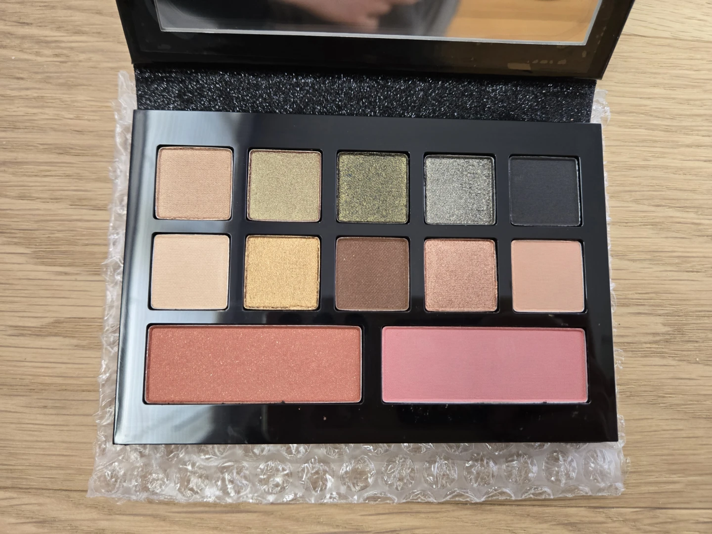 Lancôme Eye Shadow and Blush Palette Dual Brush Makeup Bag Pouch - photo 4