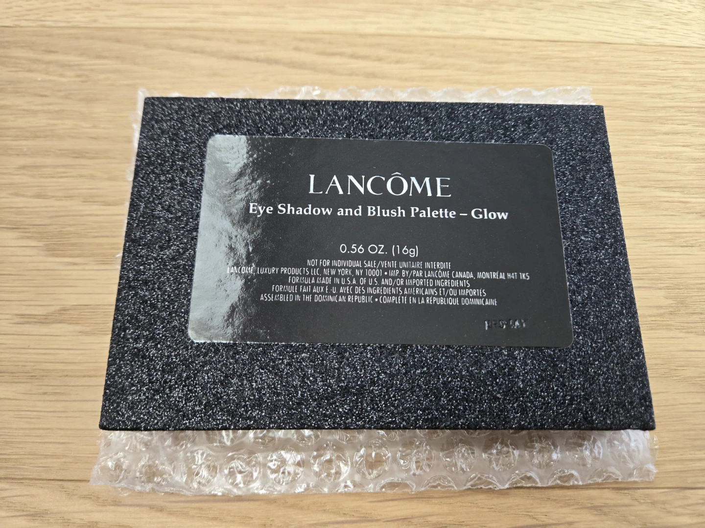 Lancôme Eye Shadow and Blush Palette Dual Brush Makeup Bag Pouch - photo 5