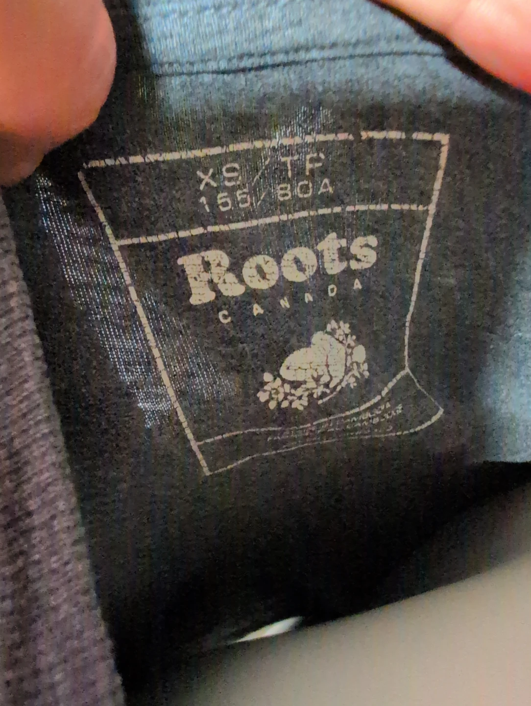 Roots Canada Grey Beaver Graphic T-Shirt XS - photo 5