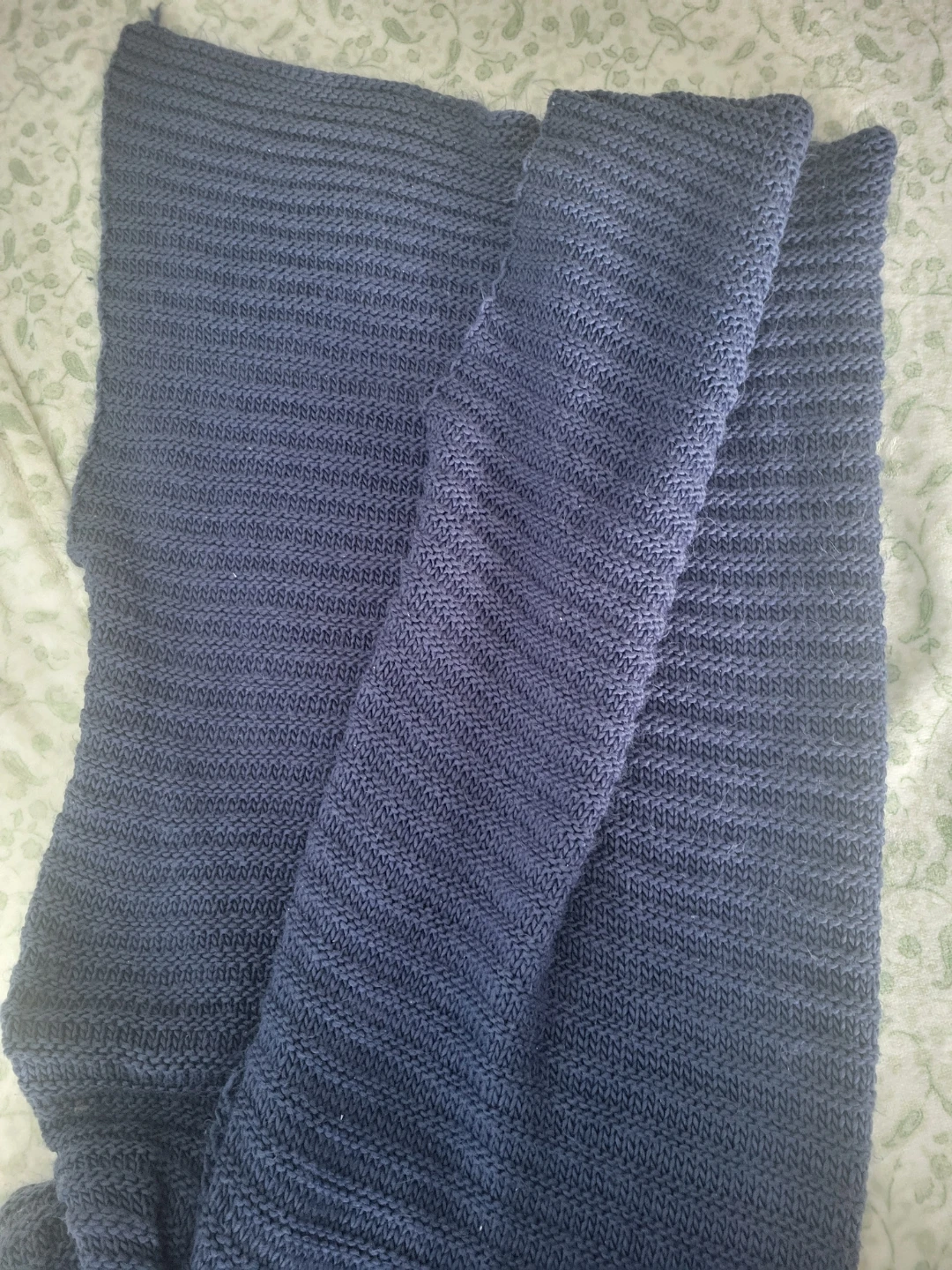 Knitted Mermaid Tail Blanket