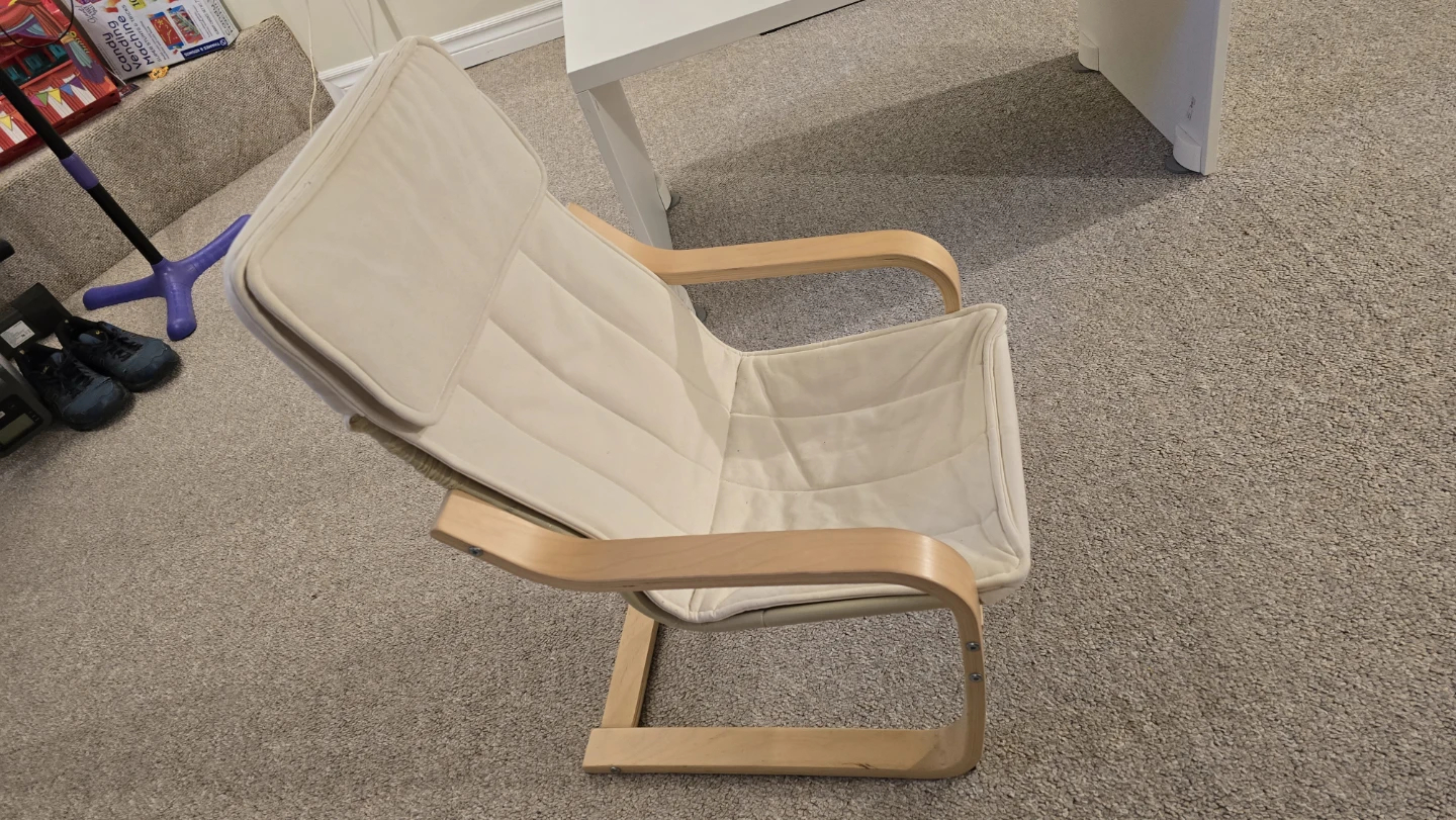 IKEA kids set Poeng armchair + Stuva table - photo 3