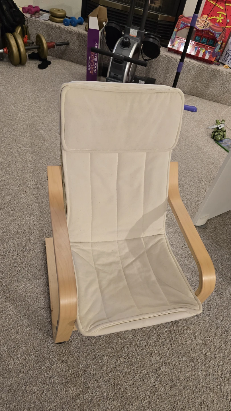IKEA kids set Poeng armchair + Stuva table - photo 4