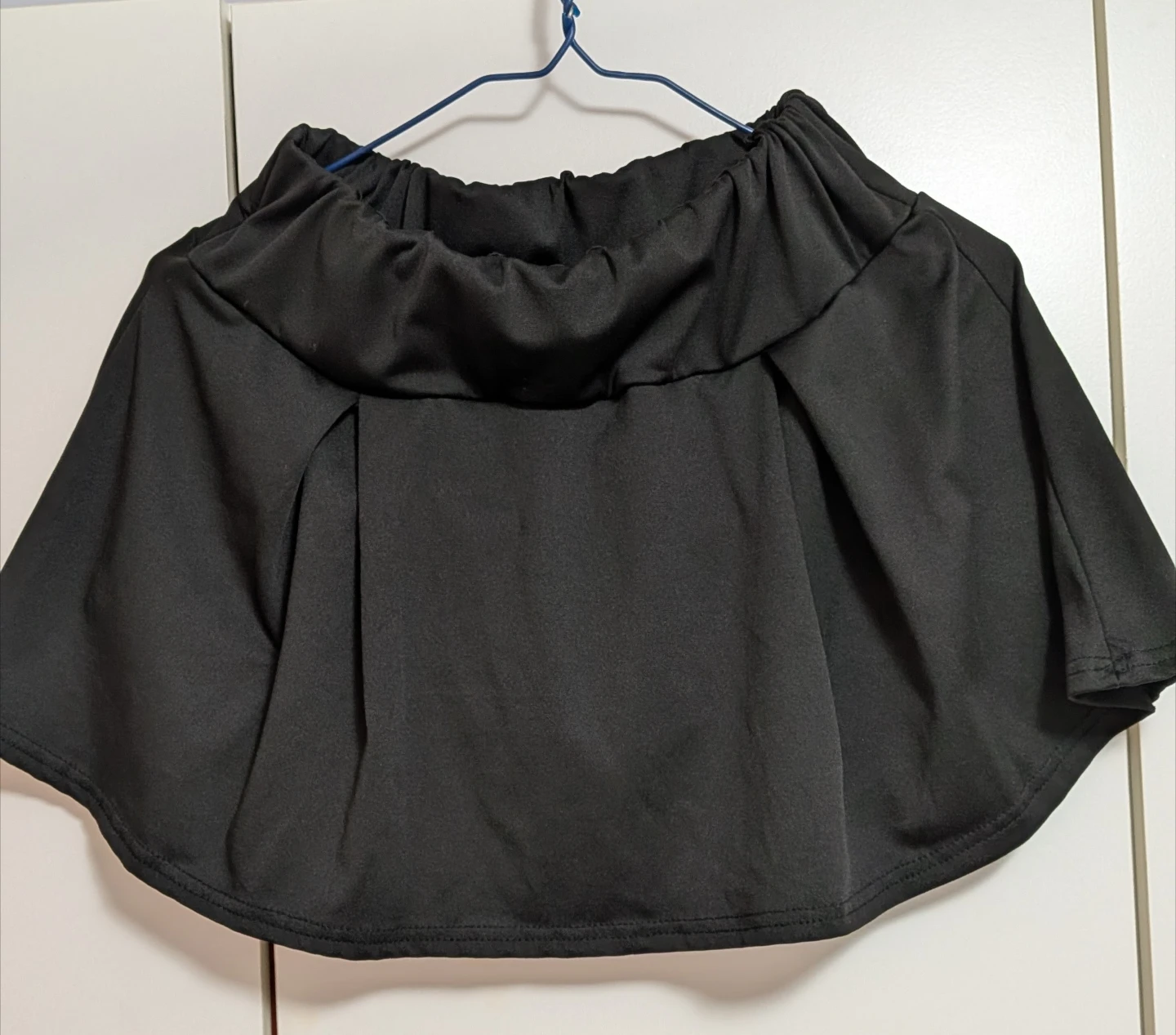 Black Pleated Skirt
