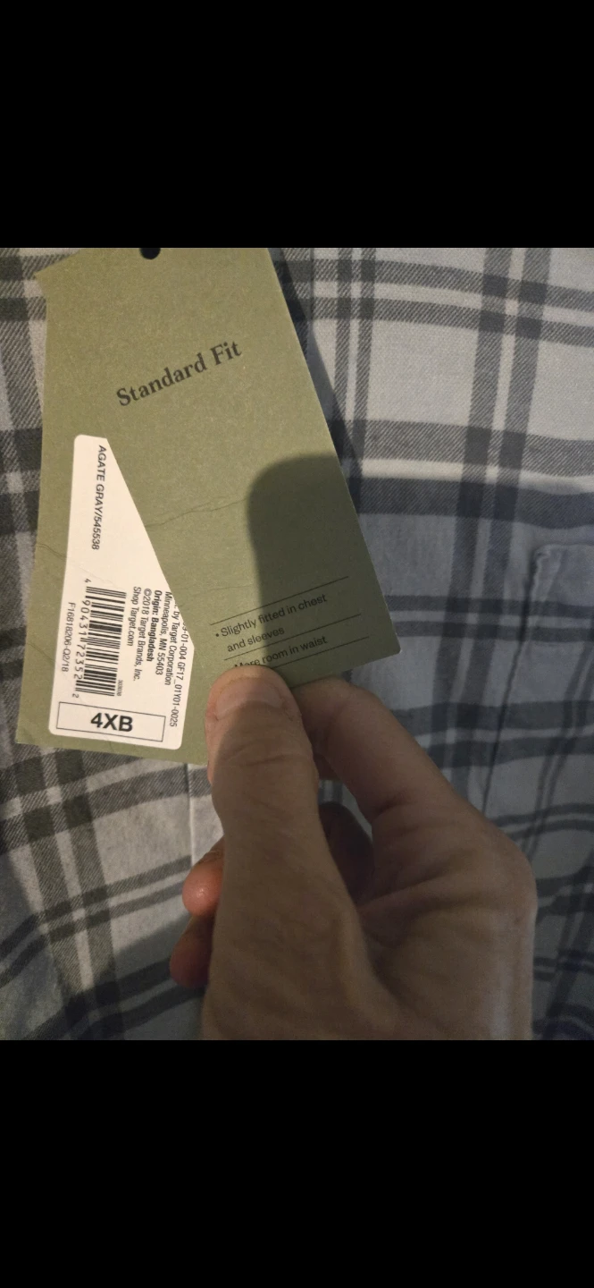 Goodfellow & Co Plaid Flannel Shirt - Size 4XB - photo 2