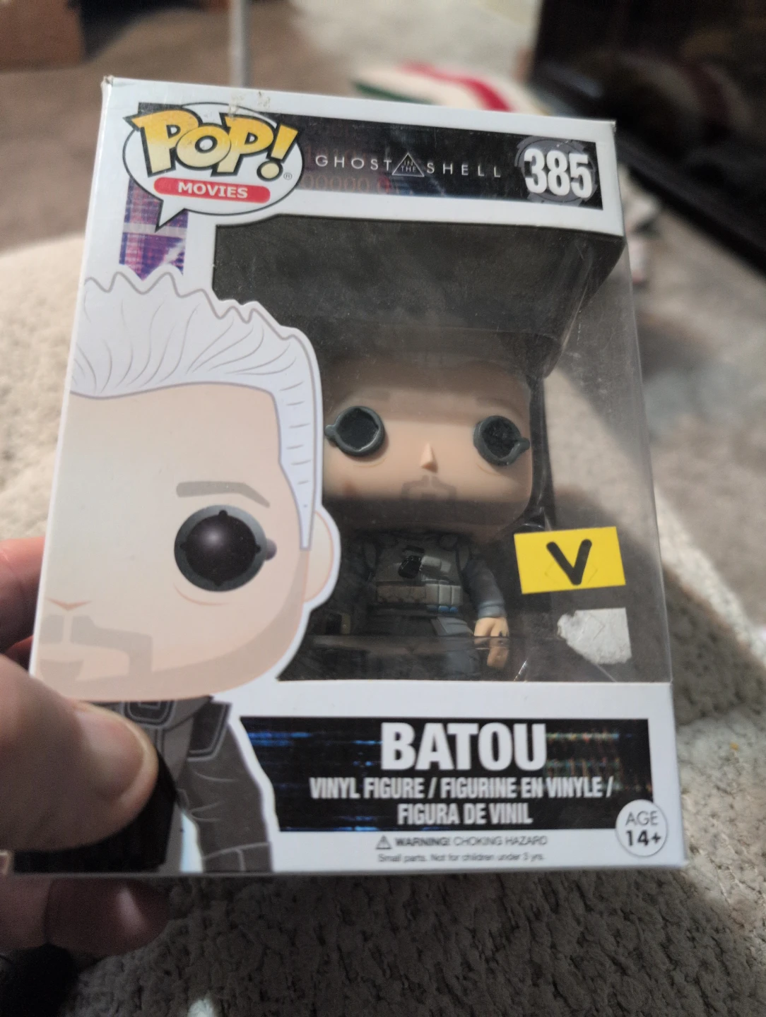 Funko Pop! Movies Ghost in the Shell Batou #385 Vinyl Figure