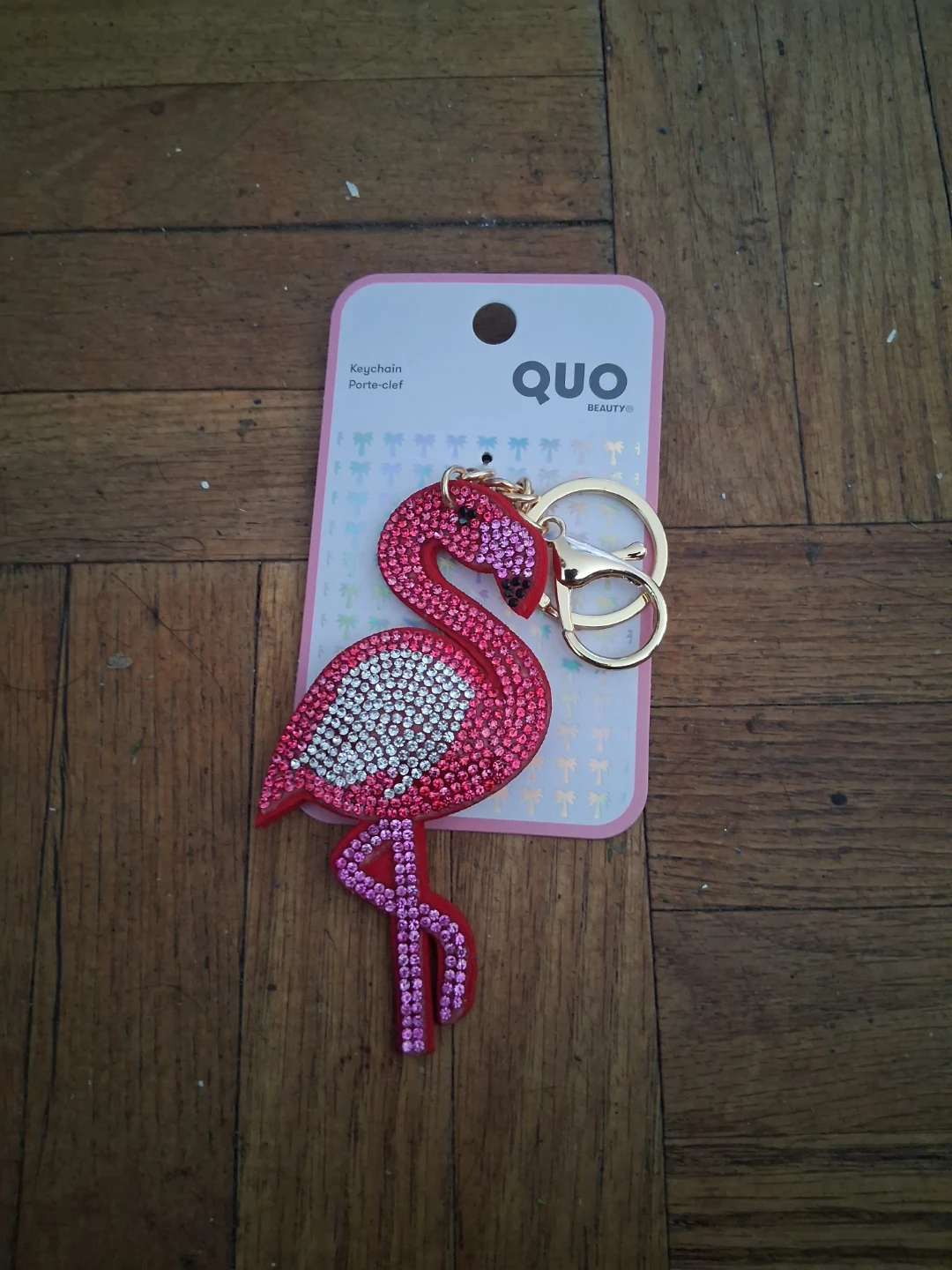 QUO Beauty Flamingo Keychain - photo 2
