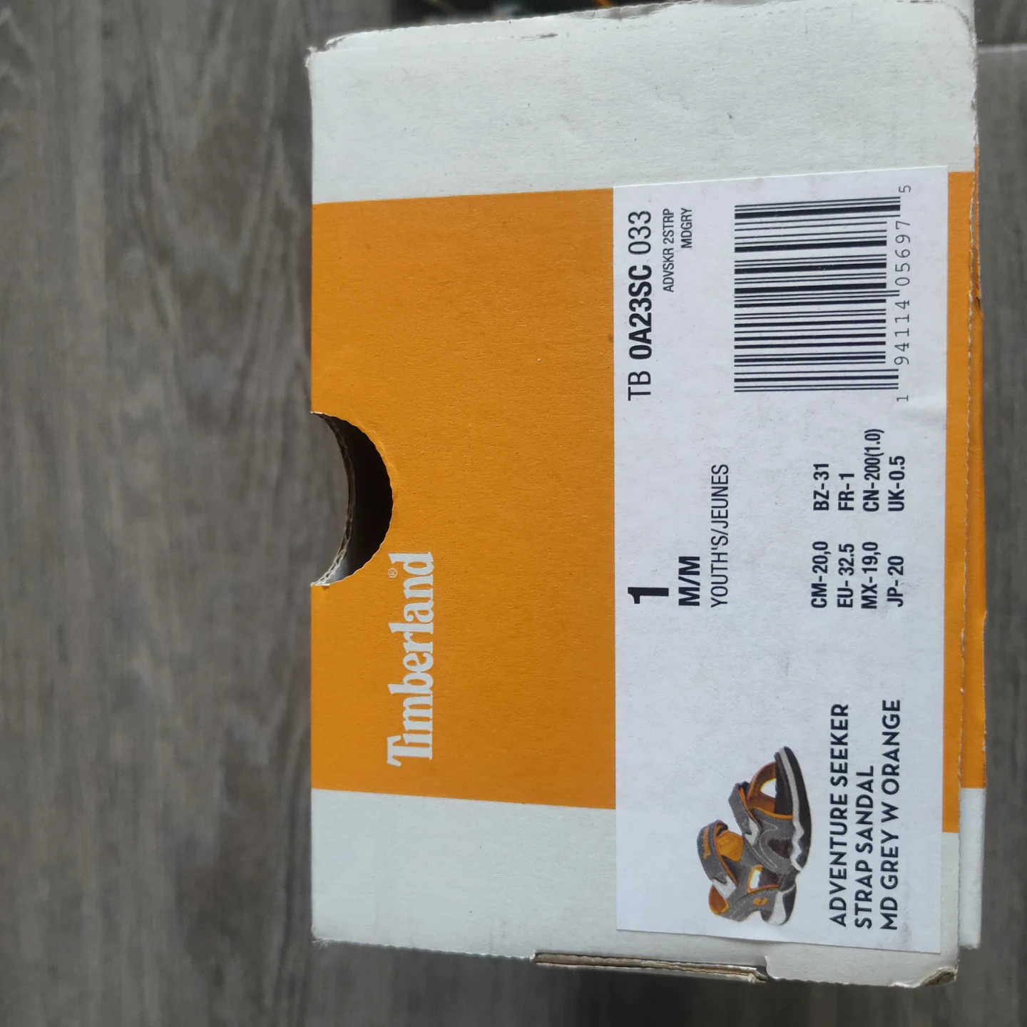 Timberland Adventure Seeker Strap Sandals - Youth Size 1 - photo 3