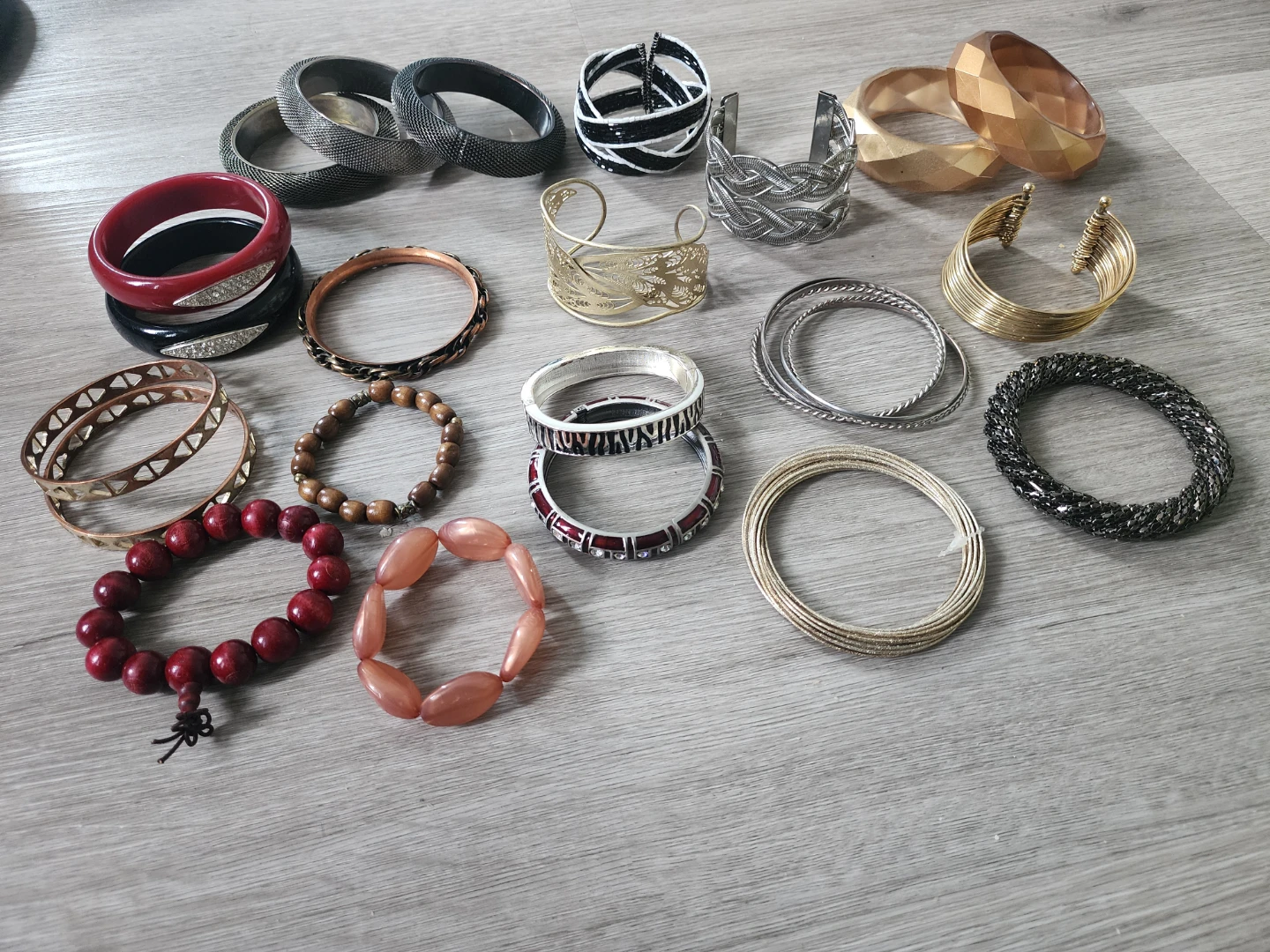 Assorted Bangles and Bracelets (NEW)
