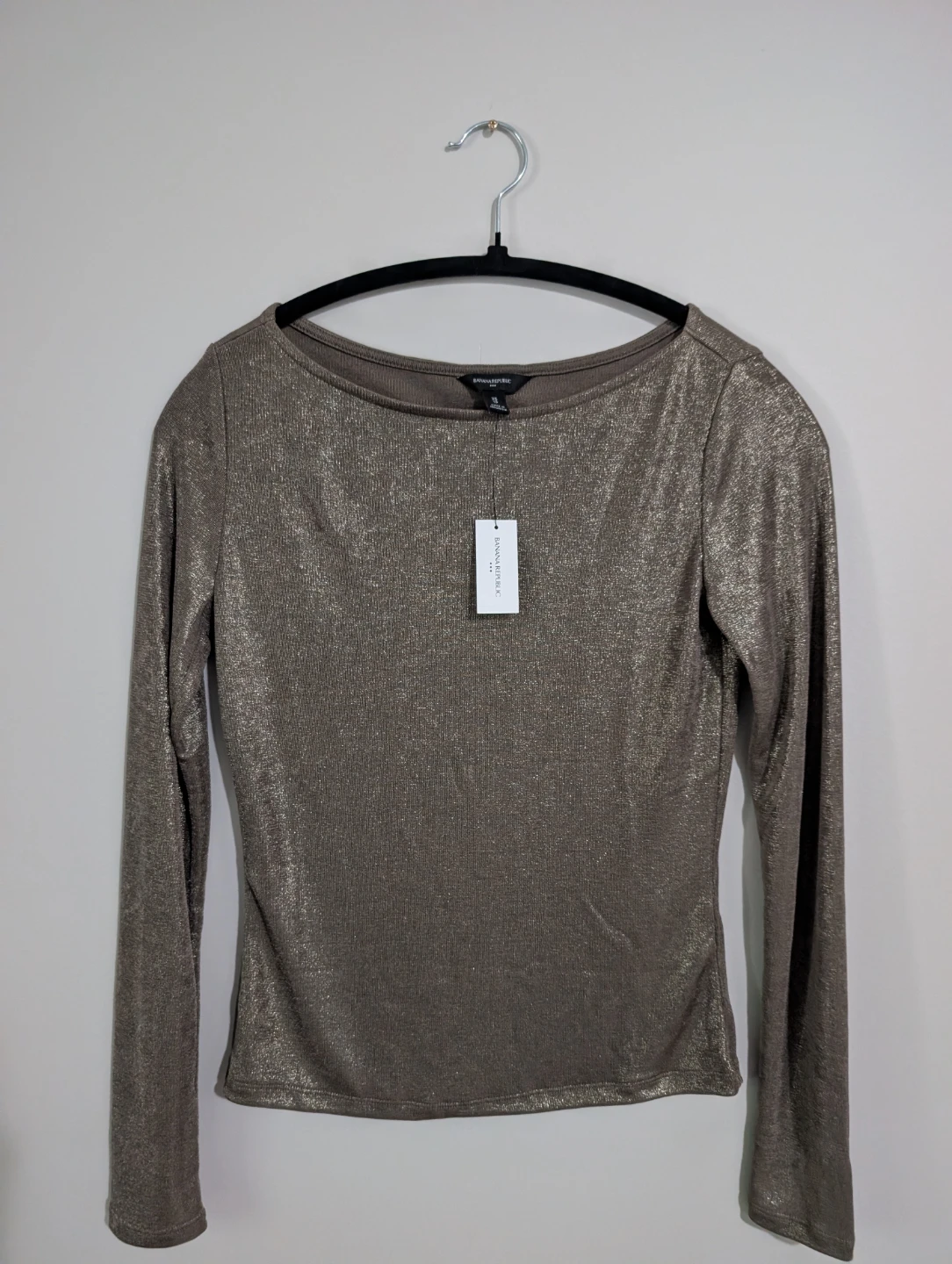 Banana Republic Women's Sparkle Long Sleeve Top - XS - photo 2