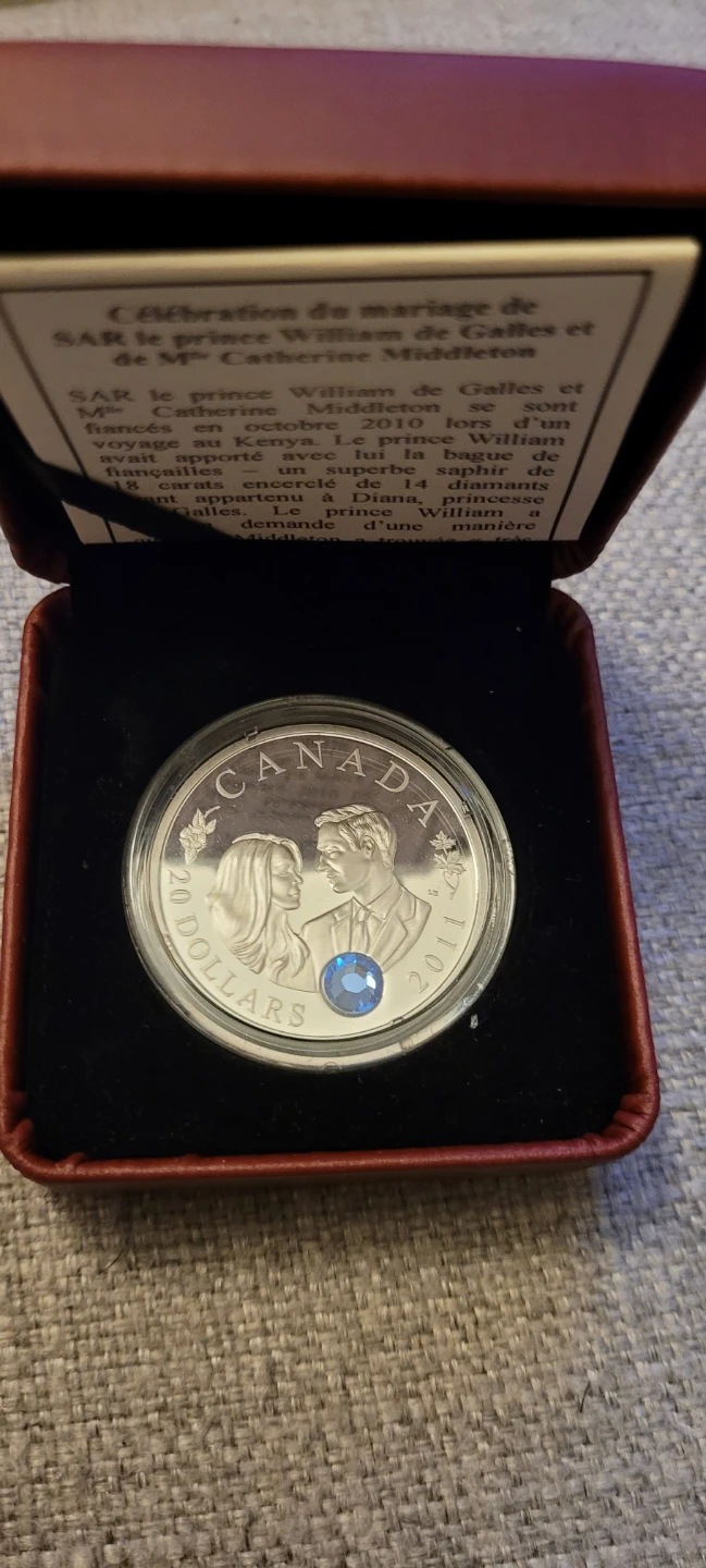 2011 - Wedding .999 silver