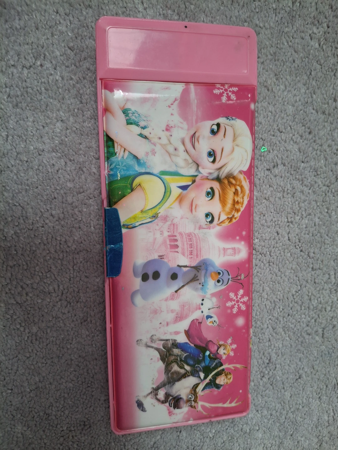 Frozen Pencil Case with Compass