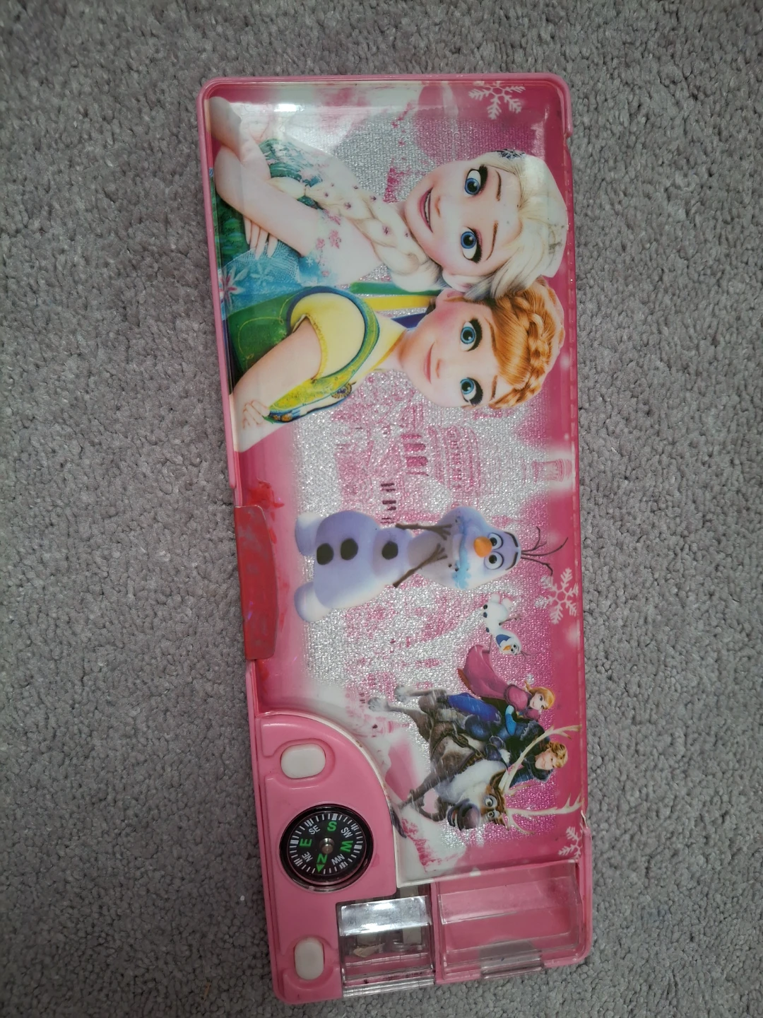 Frozen Pencil Case with Compass - photo 2