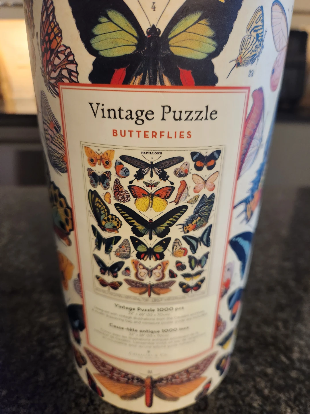 Cavallini & Co. Vintage Butterflies Puzzle - 1000 Pieces - photo 2