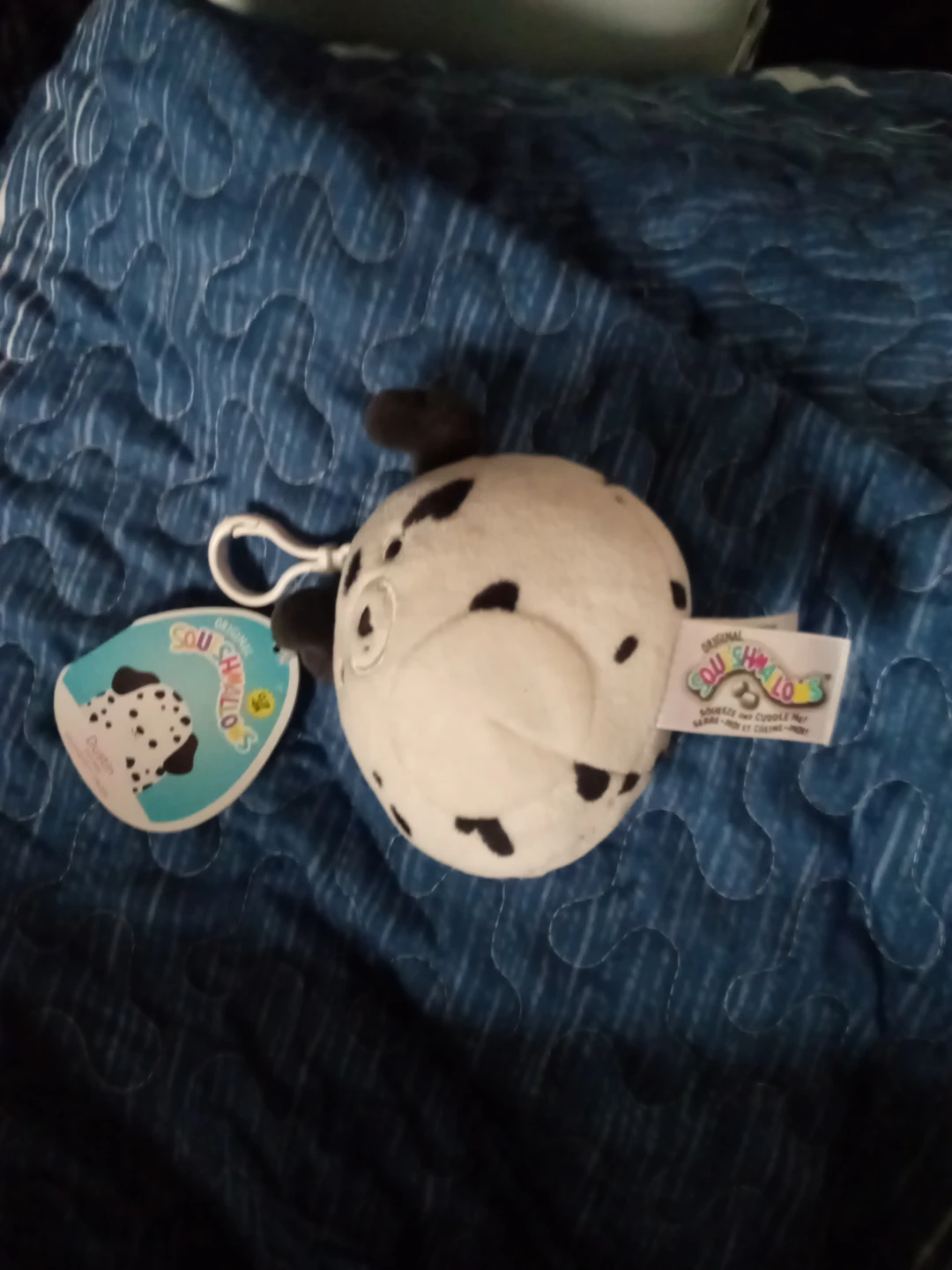 Squishmallows Dalmatian Clip-On Plush - photo 3