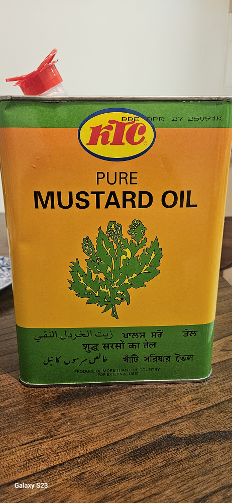Free 4 litre pure mustard cooking oil