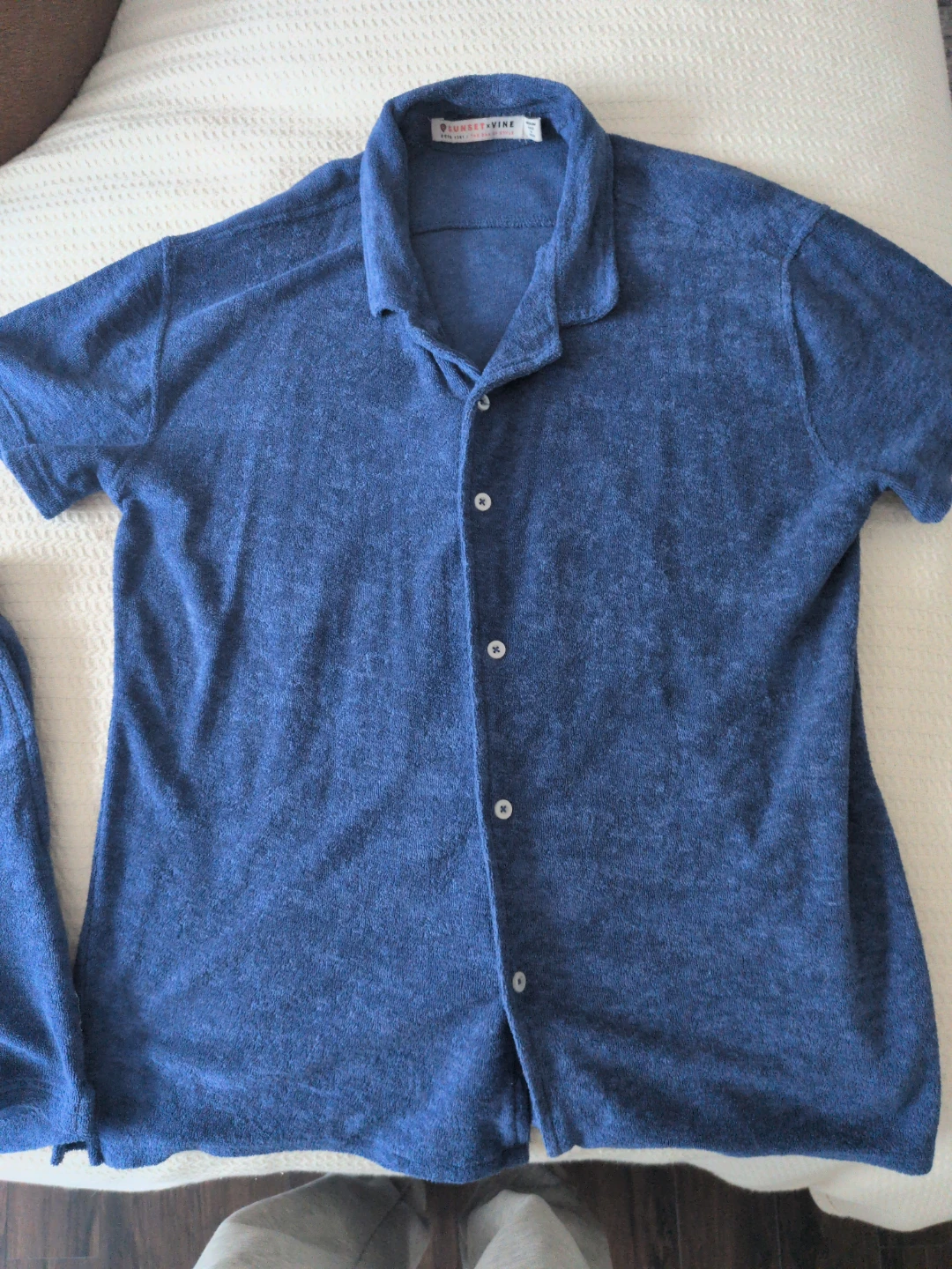 Sunset x Vine Blue Terry Cloth Set - Medium - photo 3