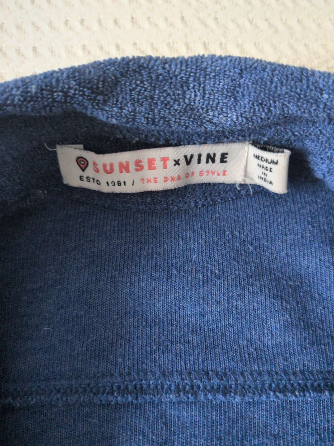 Sunset x Vine Blue Terry Cloth Set - Medium - photo 4