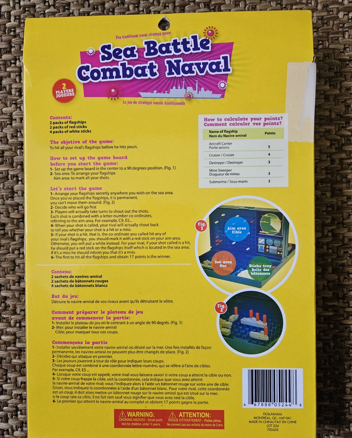 MonToy Sea Battle Combat Naval Strategy Game - photo 2