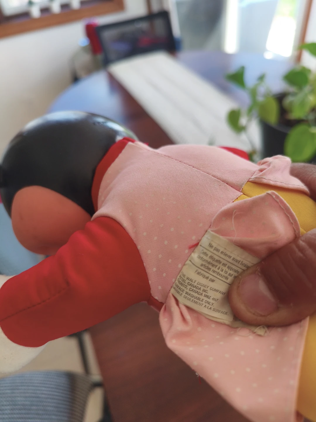 Vintage Disney Minnie Mouse Plush Toy