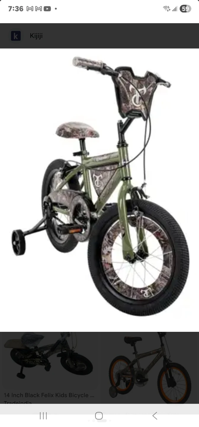Huffy TrueTimber Kids Bicycle 16 Inch