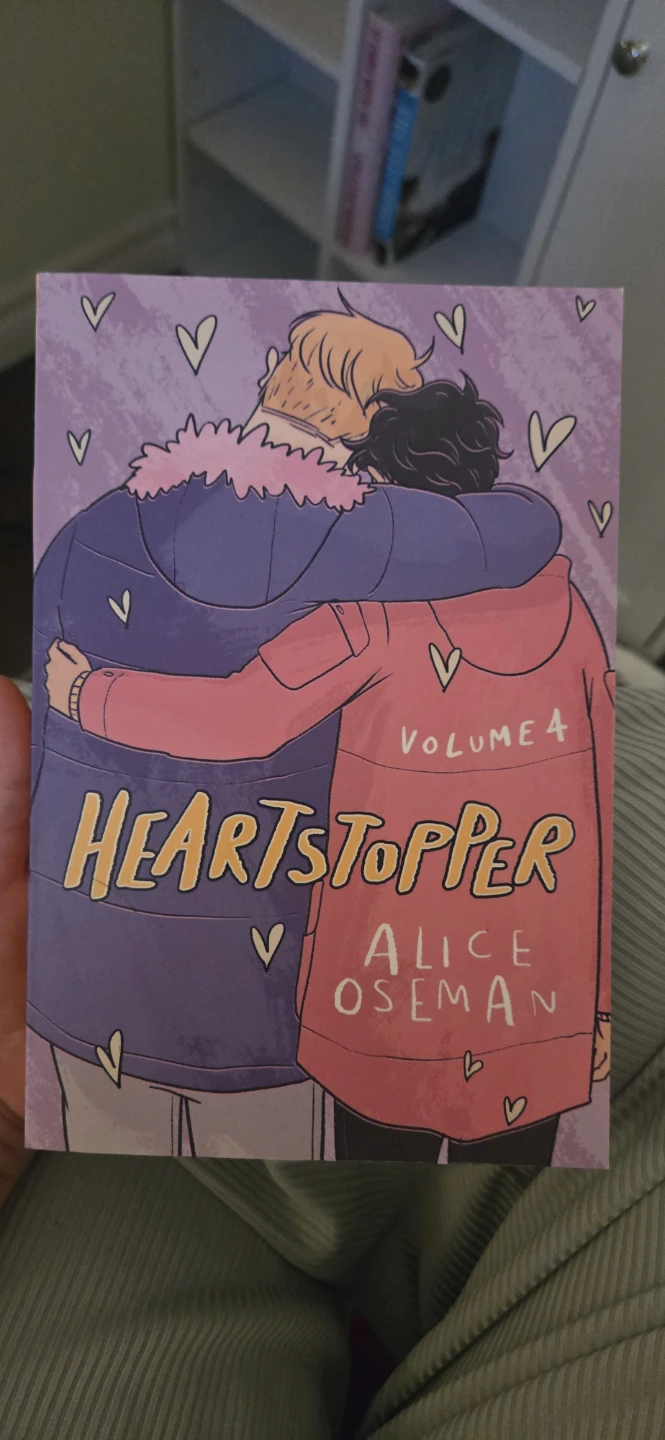Heartstopper Volume 4 Graphic Novel by Alice Oseman
