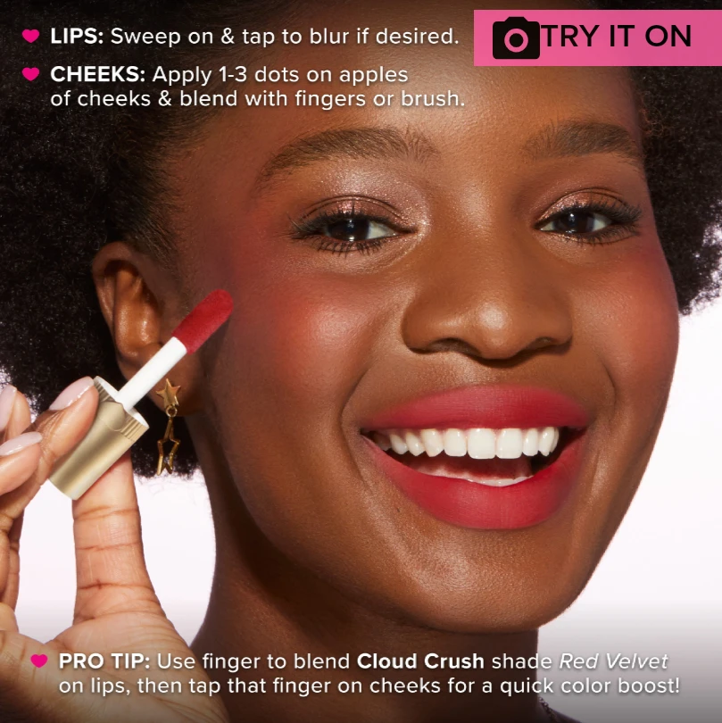 (NEW) 💋 Too Faced - Cloud Crush Whipped Lip & Cheek Color - photo 3