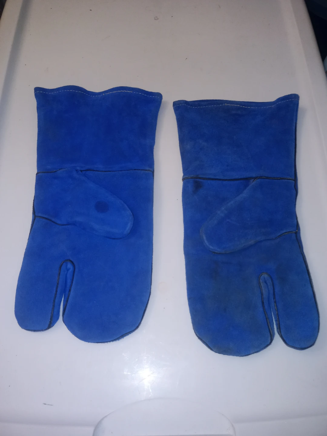 Welders Gloves By Air Liquide Blue Cushion - photo 2